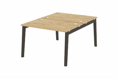 Рабочая станция на деревянных опорах Onix wood OW.D.RS-2.2.8
