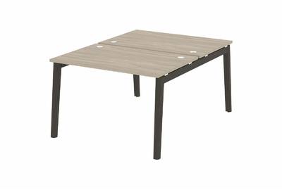 Рабочая станция на деревянных опорах Onix wood OW.D.RS-2.2.8