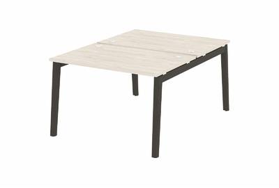 Рабочая станция на деревянных опорах Onix wood OW.D.RS-2.2.8