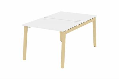Рабочая станция на деревянных опорах Onix wood OW.D.RS-2.1.8
