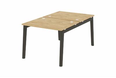 Рабочая станция на деревянных опорах Onix wood OW.D.RS-2.1.8