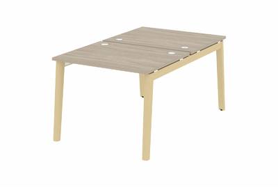 Рабочая станция на деревянных опорах Onix wood OW.D.RS-2.1.8
