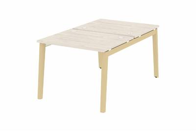 Рабочая станция на деревянных опорах Onix wood OW.D.RS-2.1.8