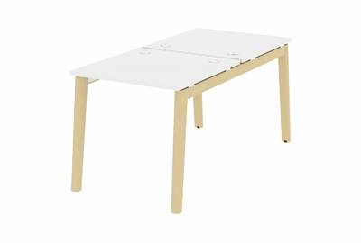 Рабочая станция на деревянных опорах Onix wood OW.D.RS-2.0.8