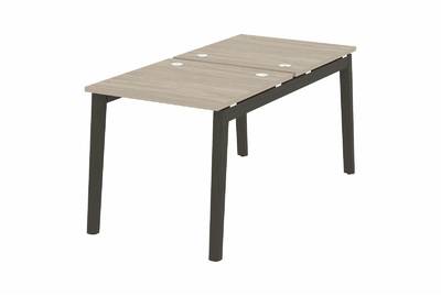 Рабочая станция на деревянных опорах Onix wood OW.D.RS-2.0.8