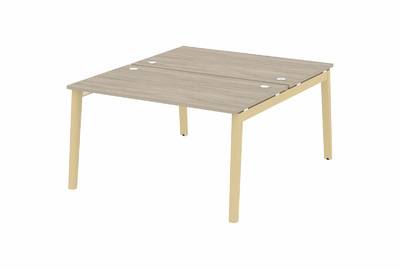 Рабочая станция на деревянных опорах Onix wood OW.D.RS-2.3.8
