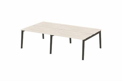 Рабочая станция на деревянных опорах Onix wood OW.D.RS-4.3.8