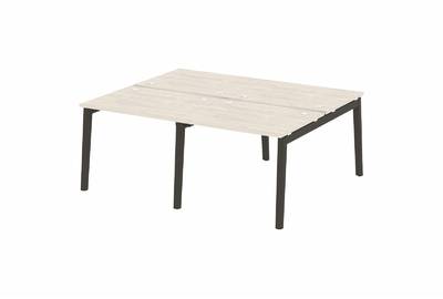 Рабочая станция на деревянных опорах Onix wood OW.D.RS-4.1.8