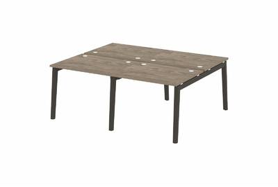 Рабочая станция на деревянных опорах Onix wood OW.D.RS-4.1.8
