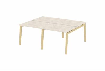 Рабочая станция на деревянных опорах Onix wood OW.D.RS-4.1.8