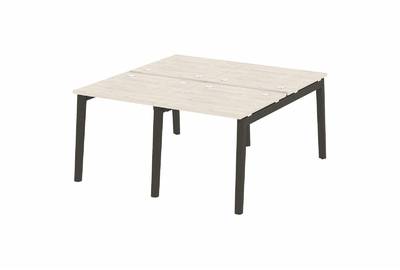 Рабочая станция на деревянных опорах Onix wood OW.D.RS-4.0.8