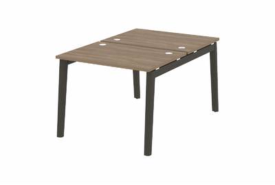 Рабочая станция на деревянных опорах Onix wood OW.D.RS-2.1.7