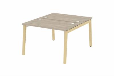 Рабочая станция на деревянных опорах Onix wood OW.D.RS-2.2.7