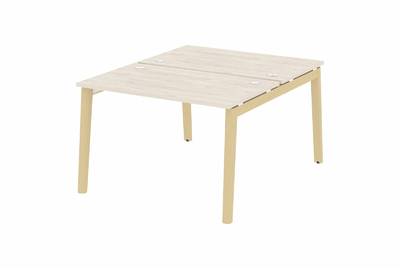 Рабочая станция на деревянных опорах Onix wood OW.D.RS-2.2.7
