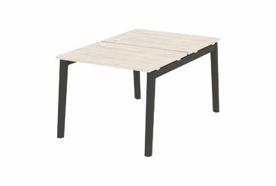 Рабочая станция на деревянных опорах Onix wood OW.D.RS-2.1.7