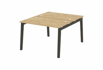 Рабочая станция на деревянных опорах Onix wood OW.D.RS-2.2.7