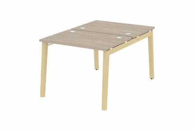 Рабочая станция на деревянных опорах Onix wood OW.D.RS-2.1.7