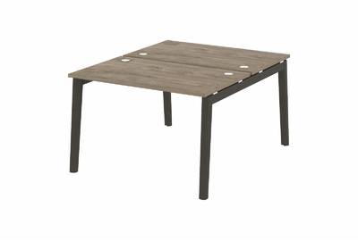 Рабочая станция на деревянных опорах Onix wood OW.D.RS-2.2.7