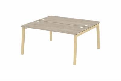 Рабочая станция на деревянных опорах Onix wood OW.D.RS-2.4.7