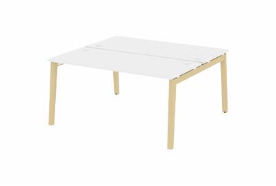 Рабочая станция на деревянных опорах Onix wood OW.D.RS-2.4.7
