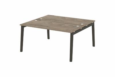 Рабочая станция на деревянных опорах Onix wood OW.D.RS-2.4.7
