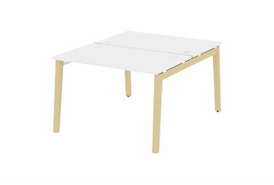 Рабочая станция на деревянных опорах Onix wood OW.D.RS-2.2.7