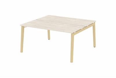 Рабочая станция на деревянных опорах Onix wood OW.D.RS-2.4.7