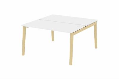 Рабочая станция на деревянных опорах Onix wood OW.D.RS-2.3.7