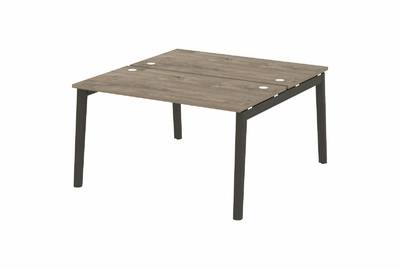 Рабочая станция на деревянных опорах Onix wood OW.D.RS-2.3.7