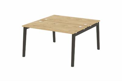 Рабочая станция на деревянных опорах Onix wood OW.D.RS-2.3.7