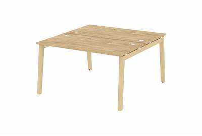 Рабочая станция на деревянных опорах Onix wood OW.D.RS-2.3.7