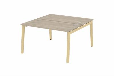 Рабочая станция на деревянных опорах Onix wood OW.D.RS-2.3.7
