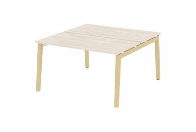 Рабочая станция на деревянных опорах Onix wood OW.D.RS-2.3.7