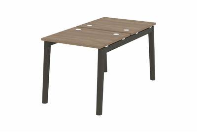 Рабочая станция на деревянных опорах Onix wood OW.D.RS-2.0.7