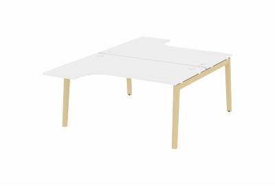 Рабочая станция на деревянных опорах Onix wood OW.D.SA-4
