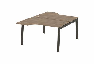 Рабочая станция на деревянных опорах Onix wood OW.D.SA-2