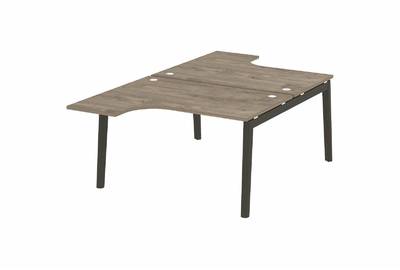 Рабочая станция на деревянных опорах Onix wood OW.D.SA-3