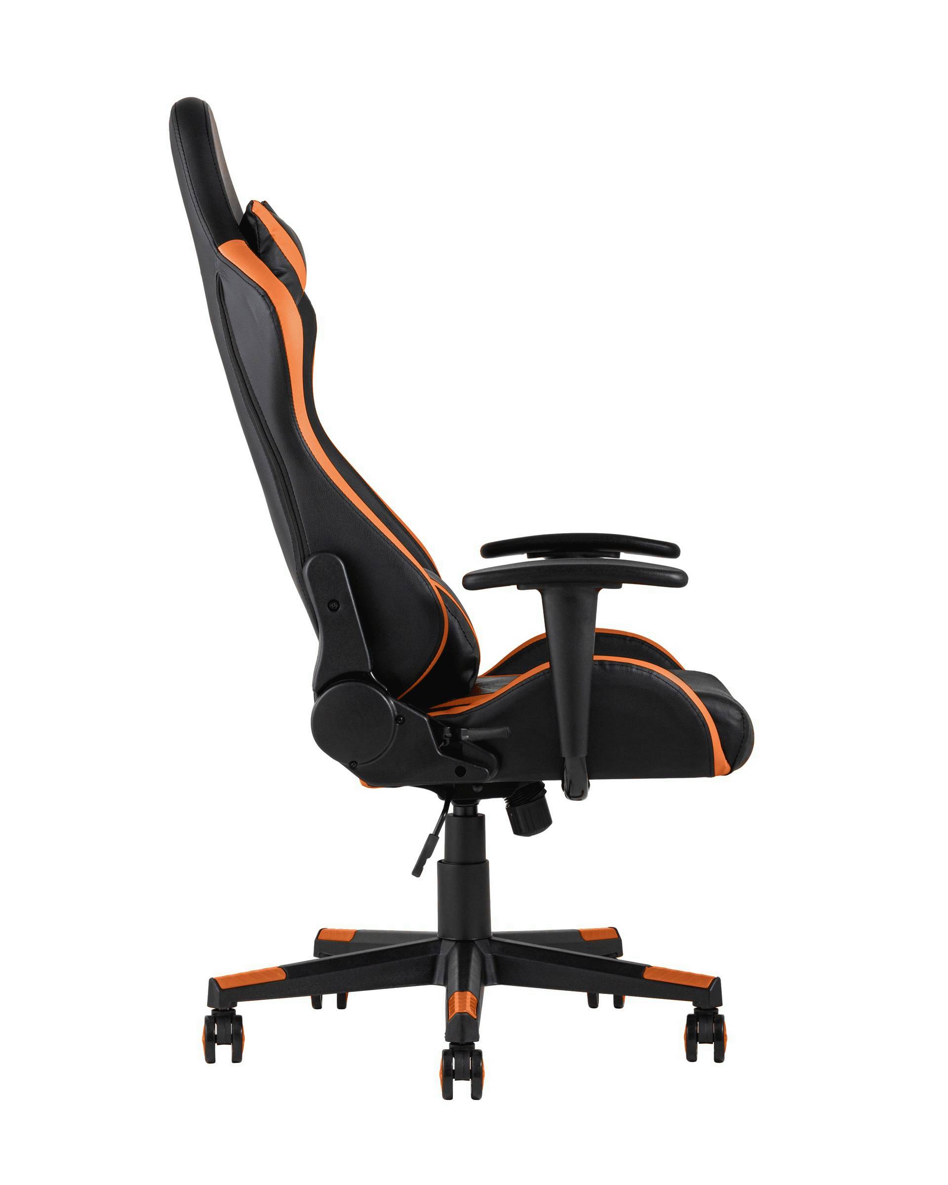 Кресло игровое TopChairs Gallardo оранжевое