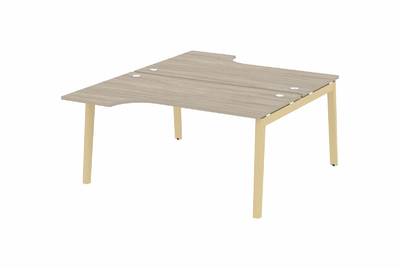 Рабочая станция на деревянных опорах Onix wood OW.D.SA-1