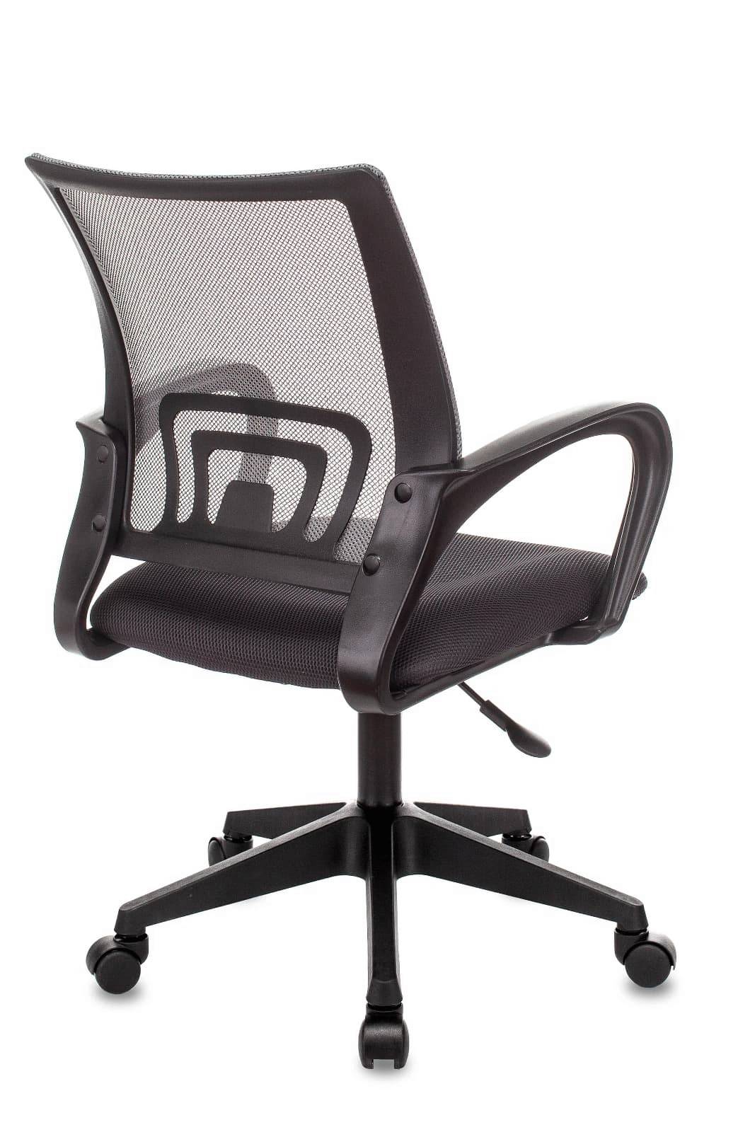 Кресло офисное TopChairs ST-Basic сетка/ткань серый