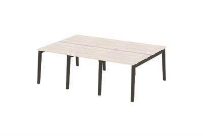Рабочая станция на деревянных опорах Onix wood OW.D.RS-6.0.8