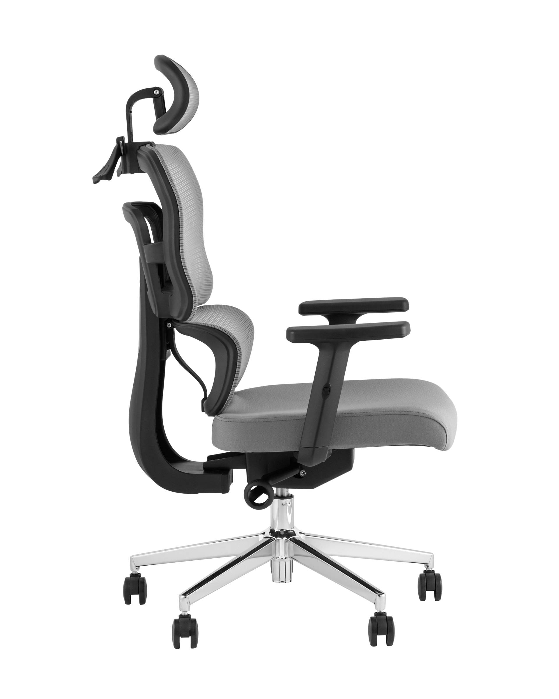 Кресло офисное TopChairs Techno серый