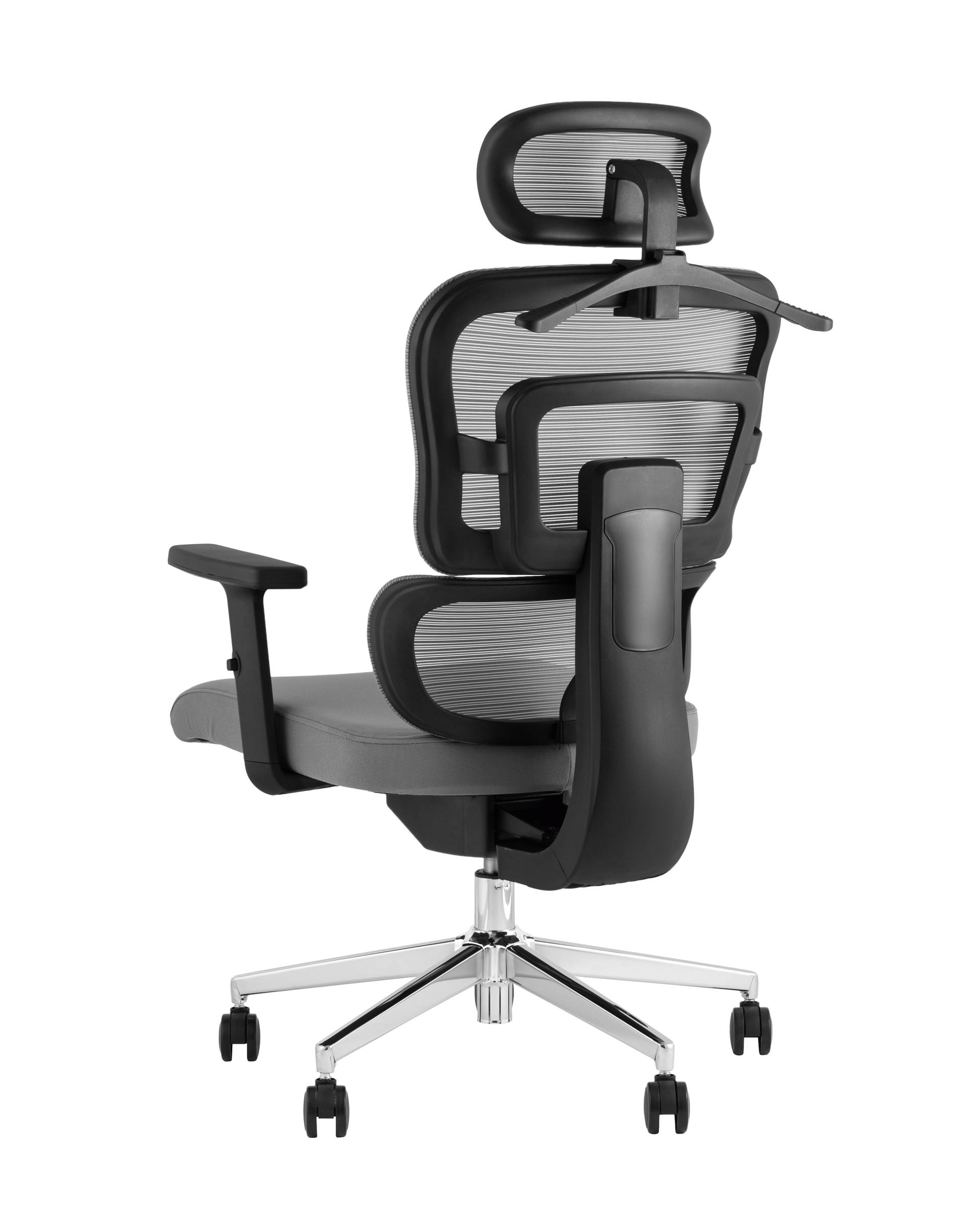 Кресло офисное TopChairs Techno серый
