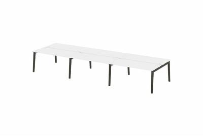 Рабочая станция на деревянных опорах Onix wood OW.D.RS-6.4.7