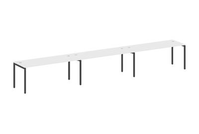 Бенч-стол на 3 раб.места на П-образном м/к Metal system quattro 40x40 40БП.СМ-3.5