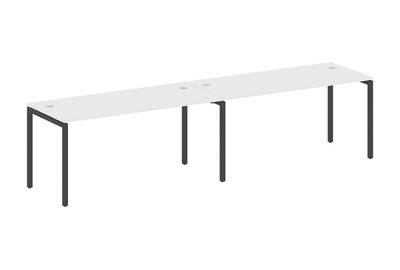 Бенч-стол на 2 раб.места на П-образном м/к Metal system quattro 40x40 40БП.СМ-2.4