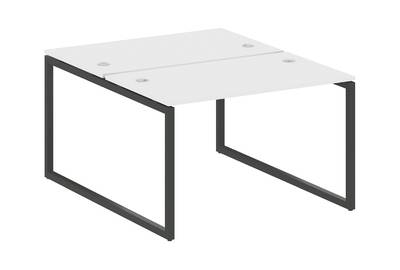 Бенч-стол криволинейный на О-образном м/к Metal system quattro 40x40 40БО.РАС-СА-2.2