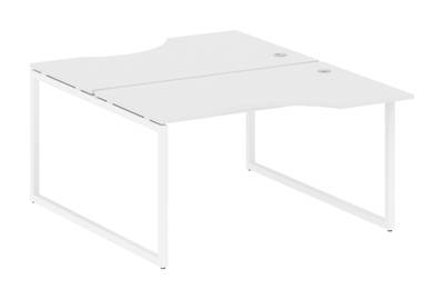 Бенч-стол криволинейный на О-образном м/к Metal system quattro 40x40 40БО.РАС-СА-2.2