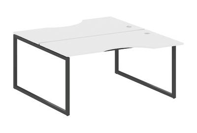 Бенч-стол криволинейный на О-образном м/к Metal system quattro 40x40 40БО.РАС-СА-2.1