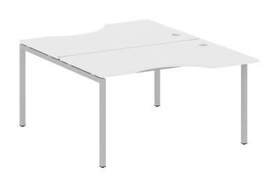 Бенч-стол криволинейный на П-образном м/к Metal system quattro 40x40 40БП.РАС-СА-2.2